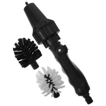 1Set Durable Water-Powered Car Wheel and Tire Scrubber Brush