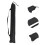 2Pcs Black Polyester Baseball Bat Bags Dual Carry Options for Home Use 11
