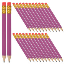 144Pcs Purple Wooden Sketch Pencils Small Lightweight Art & Writing