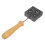 3Pcs Smooth Surface Graphite Mold for DIY Wood Branding Black Material 2