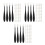 3Sets Assorted Color Plastic Sponge Blending Stumps for Painting Tools 5
