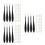 3Sets Assorted Color Plastic Sponge Blending Stumps for Painting Tools 6