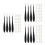 3Sets Assorted Color Plastic Sponge Blending Stumps for Painting Tools 7
