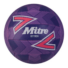 (5, Purple/Pink/White) Mitre Attack F18P Netball