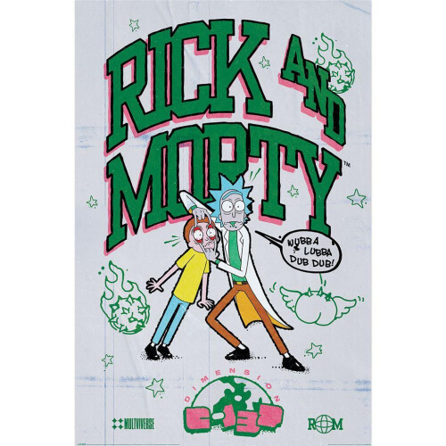 Rick And Morty Rick And Morty Bodega Universe Poster