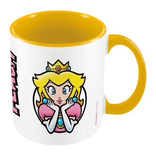 Super Mario Super Mario Inner Two Tone Princess Peach Mug
