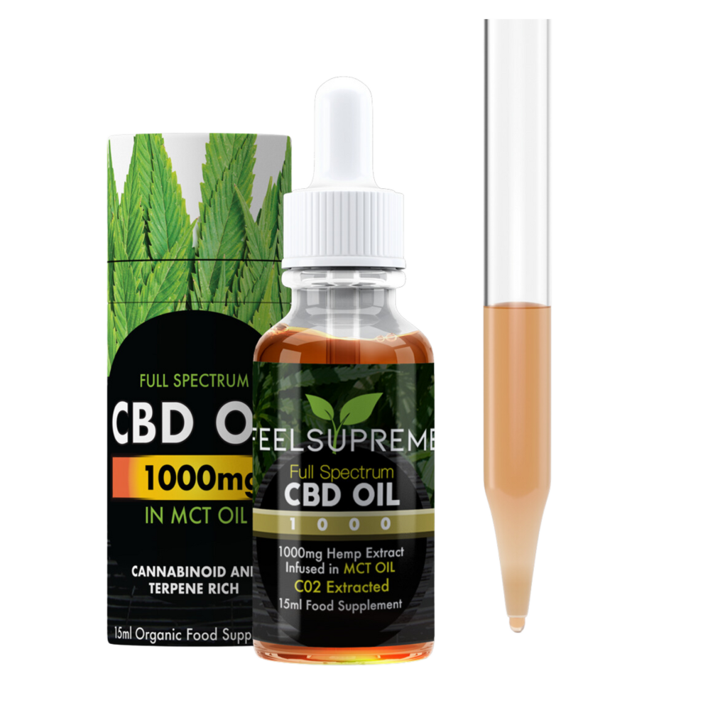Feel Supreme Cbd In Mct Oil 1000Mg