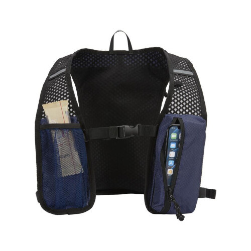 (One Size, Navy) Floso Nomad Recycled Running 5L Hydration Pack