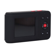 Fotocamera digitale da 72MP con video 2.5K, zoom 16x, doppio schermo, nero