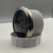 85 mm 4-in-1 Multifunktionsmessgerät mit 0-190 Ohm/240-33 Ohm Tankanzeige Wassertemperatur Ölpresse Voltmeter C