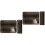 2Sets Maniküre Handauflage Schwarz PU Für Nagelkunst 5