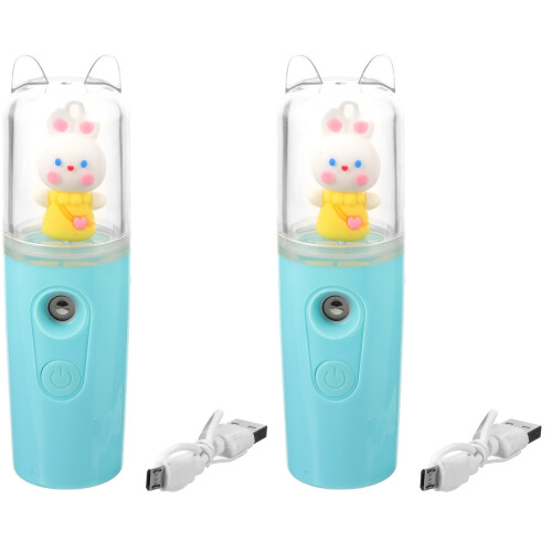 2 Mini Gesichtsdampfer Aus Abs+ Für Heimgebrauch Farben 2