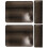 2Sets Maniküre Handauflage Schwarz PU Für Nagelkunst 6