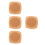 4Pièces Épinglier Bois Multi Usage Compact Réutilisable 10