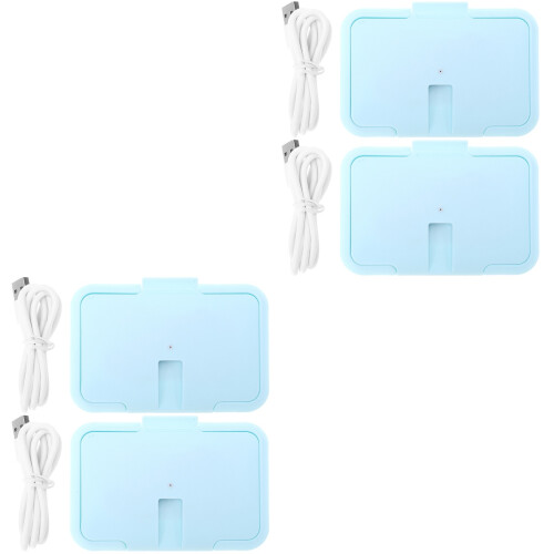 4Stk Baby Tissue Warmer Heimgerät Mit Warmer Temperatur 2