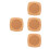4Pièces Épinglier Bois Multi Usage Compact Réutilisable 8