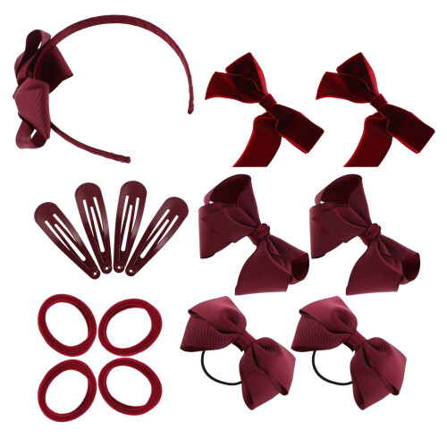 2Sets Süße Haaraccessoires Mit Schleifen Für Zur 2
