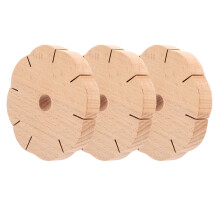 3Stk DIY Holz Knüpfbrett Armband Tool Khaki Farbe Handarbeit