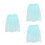 3Pièces Cape Cosplay Multi Confortable Paillettes Pour Fête 7