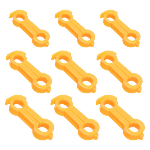 27Pièces Anneaux Correcteurs De Pattes Pour Volaille PVC 1