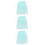 3Pièces Cape Cosplay Multi Confortable Paillettes Pour Fête 5