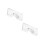 2Pièces Positionneur Bille Transparent Accessoire Billard 8