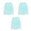 3Pièces Cape Cosplay Multi Confortable Paillettes Pour Fête 2