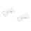 2Pièces Positionneur Bille Transparent Accessoire Billard 9
