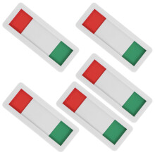 25Stk Schiebeschild Acryl Türschild Büro Konferenz Mehrfarbig