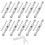 42Pièces Outils Fixation Vis Métal Pour Prise Murale 2