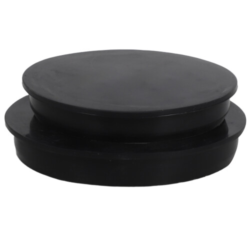 6Pièces Cache-Tambour Antivibrations Silicone Noir Pour Usage Maison 2