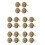 10Paires Boutons De Manchette Œil Tuxedo Style 7