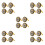 10Paires Boutons De Manchette Œil Tuxedo Style 6
