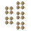 10Paires Boutons De Manchette Œil Tuxedo Style 8