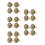 10Paires Boutons De Manchette Œil Tuxedo Style 10