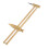 5Pcs Durable Brass Clay Caliper Tools for Ceramic Art and DIY Crafting 1