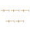 5Pcs Durable Brass Clay Caliper Tools for Ceramic Art and DIY Crafting 4