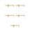 5Pcs Durable Brass Clay Caliper Tools for Ceramic Art and DIY Crafting 6
