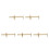 5Pcs Durable Brass Clay Caliper Tools for Ceramic Art and DIY Crafting 5