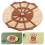 4Pièces Outil Aide Bois Compact Cercle Des 11