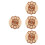 4Pièces Outil Aide Bois Compact Cercle Des 9