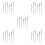 10Sets DIY Wood Clock Hands Brown Replacement Parts for Accurate Time 6