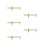 5Pcs Durable Brass Clay Caliper Tools for Ceramic Art and DIY Crafting 10