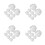 32Pcs Splash-Proof Transparent Shaker Bottle Lids Pc Plastic Covers 10