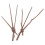 10Sets DIY Wood Clock Hands Brown Replacement Parts for Accurate Time 11