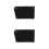 2Pcs Secure Black Locking Bag with Combination Lock for Travel Use 3