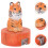 5Pièces Taille-Crayons Bois , Manuel Portable Pour Enfants 10