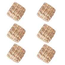 30Pcs Elegant Rustic Straw Wicker Napkin Rings for Wedding and Dining