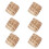 30Pcs Elegant Rustic Straw Wicker Napkin Rings for Wedding and Dining 1