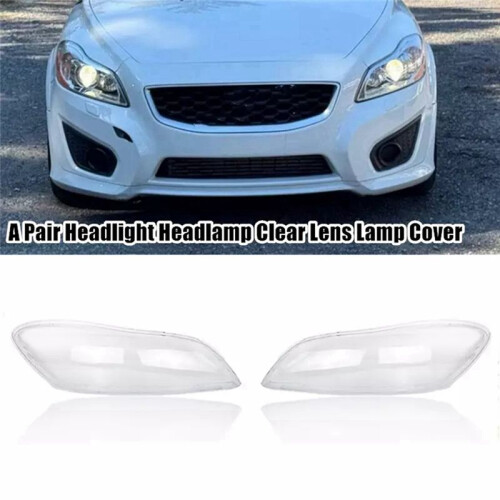 For  C30 2010-2014 Car Headlight Cover Transparent Headlamp Shell Lens Replace Original Lampshade Left 2